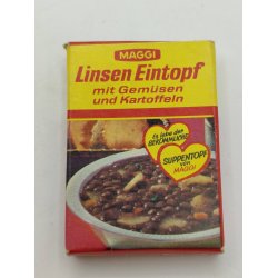  Maggi linse gryde. Stor �ske i kraftig karton. Tysk (vintage)