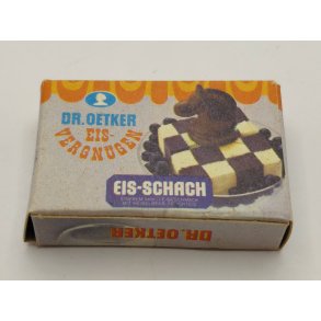 Dr. Oetker Dessert stor �ske i kraftig karton. Tysk (vintage)