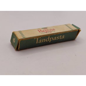 FDB Regina tandpasta �ske i kraftig karton. DANSK (vintage)