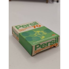 Persil 70 vaskepulver �ske i kraftig karton. Tysk (vintage)