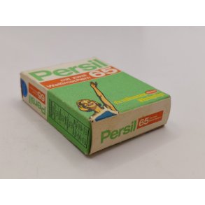 Persil 65 vaskepulver stor �ske i kraftig karton. Tysk (vintage)