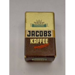 Jacobs kaffe �ske (stor) i kraftig karton. DANSK (vintage)