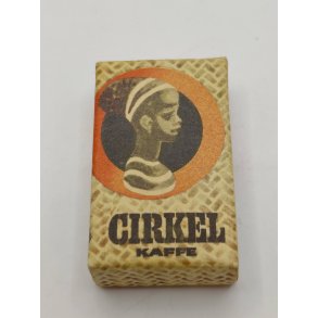 Cirkel kaffe �ske i kraftig karton. DANSK (vintage)