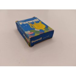  Perwool vaskepulver stor �ske i kraftig karton. Tysk (vintage)