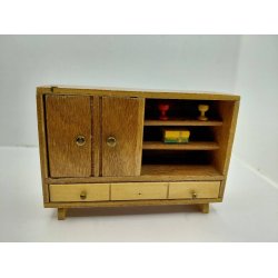 Crailsheimer kommode fra 1950'erne (vintage/lidt defekt)