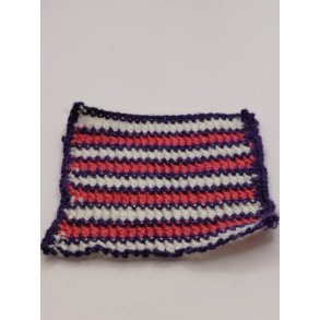 H�klet t�ppe/plaid (h�ndlavet)