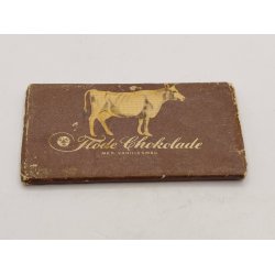 Fl�de chokolade �ske i tr�. FDB (vintage) 5,3 x 2,5 cm