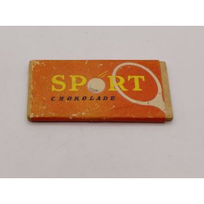 Sport chokolade �ske i tr�. FDB (vintage) 5,3 x 2,5 cm