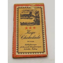 Koge chokolade �ske i tr�. FDB (vintage) 5,7 x 3 cm