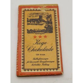 Koge chokolade �ske i tr�. FDB (vintage) 5,7 x 3 cm