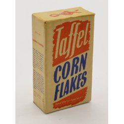Cornflakes i �ske i tr� (vintage) 4 x 2,3 x 1,3 cm