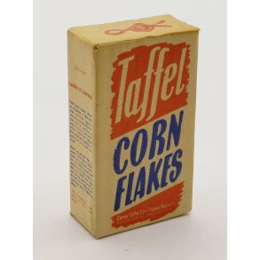 Cornflakes i �ske i tr� (vintage) 4 x 2,3 x 1,3 cm