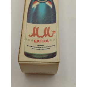 Stor (tom) �ske i kraftig karton (vintage)