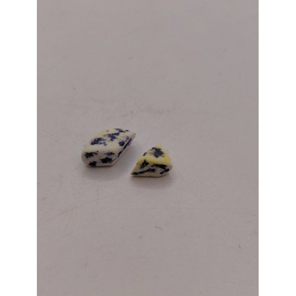 2 stk bl� ost (h�ndlavet)