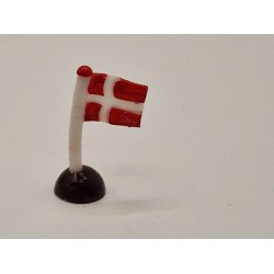 Bord flag i plastik (hndlavet)