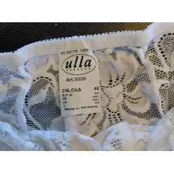 Hvide maxi trusser/shorts  (nye) Str 46 - 52