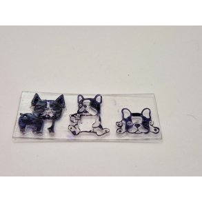 Vg pynt med 3D effekt (hndlavet)