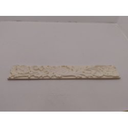 Stuk i resin (h�ndlavet) 19 x 3 cm