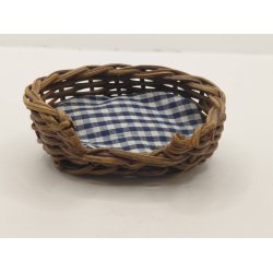 Flettet hundekurv (vintage)
