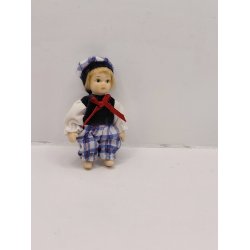 Dukke barn 1:12 (brugt/som ny) 8 cm