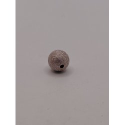 3 stk perler. Gammel Rosa glimmer (ny) � 1 cm