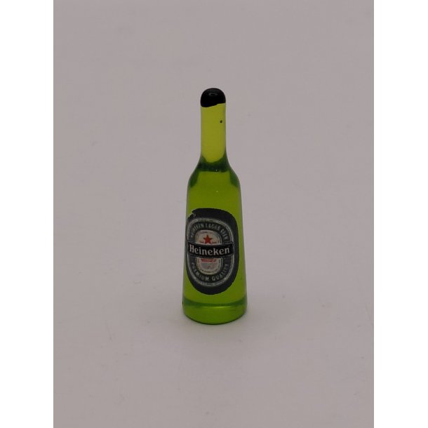 Heineken, �l flaske i plastik. Heineken (ny) 3,5 x 1 cm