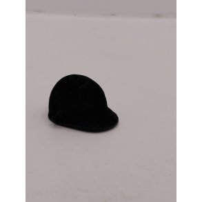 Ride hjelm i velour til dukke scala 1:12 (brugt/som ny) � 2,5 cm