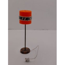 Gulvlampe med Lundby stik. Lisa (vintage/meget fin stand) H 11,5 cm