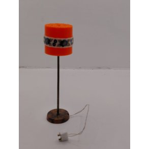 Gulvlampe med Lundby stik. Lisa (vintage/meget fin stand) H 11,5 cm