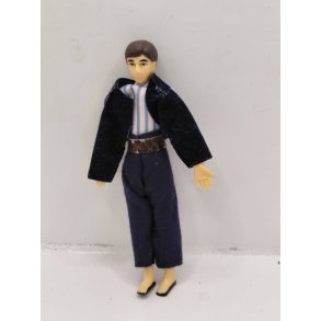 Dukke. Lundby (vintage) H 10,5 cm