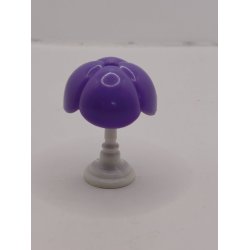 Lampe uden str�m i plastik (brugt)