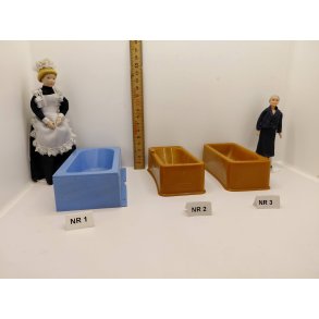 GRATIS 1 stk badekar i plastik (defekt)
