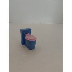 Meget lille toilet i plastik (brugt)