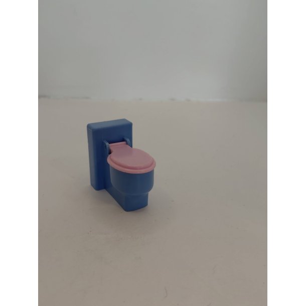 Meget lille toilet i plastik (brugt)