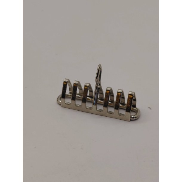 Toast holder i metal (brugt)