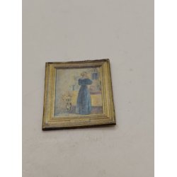 Billede p� kraftig karton (h�ndlavet)