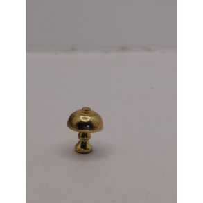 Meget lille lampe i metal. Uden str�m (vintage)