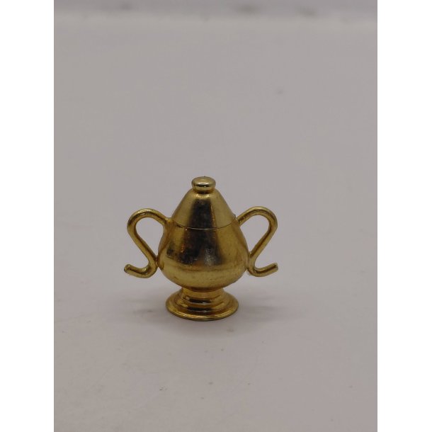 Sk�l/urne i metal (vintage)