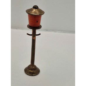 Gadelampe af gamle mnter (gammel)