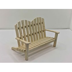 Havesofa i tr (brugt/som ny)