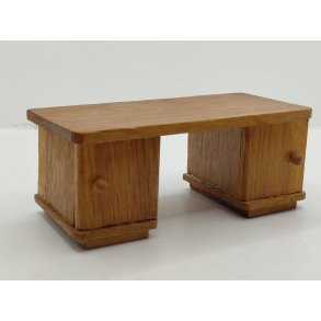 Skrivebord i tr� (vintage)