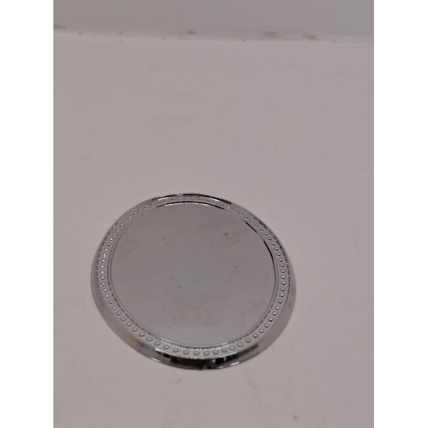 Spejl i plastik. Oval (brugt)
