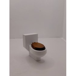 Toilet i tr�. 1:12 (brugt)