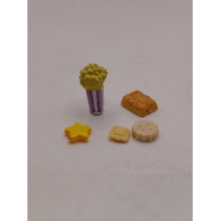 Diverse sm� kager i resin (brugte)