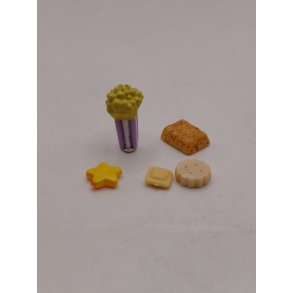 Diverse sm� kager i resin (brugte)