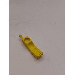 Tr�dl�s telefon i plastik (brugt)
