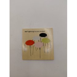 Billede i tr�. Arne Jacobsen (brugt)