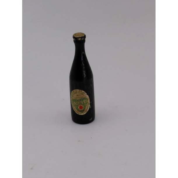 Lager �lflaske i tr� (vintage)