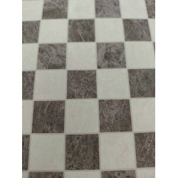 Gulv/klinketapet (nyt) 44 x 30 cm
