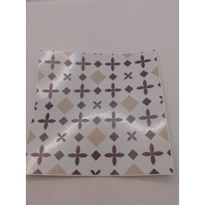 Tapet/fliser. Selvkl�bende (ny) 15 x 15 cm
